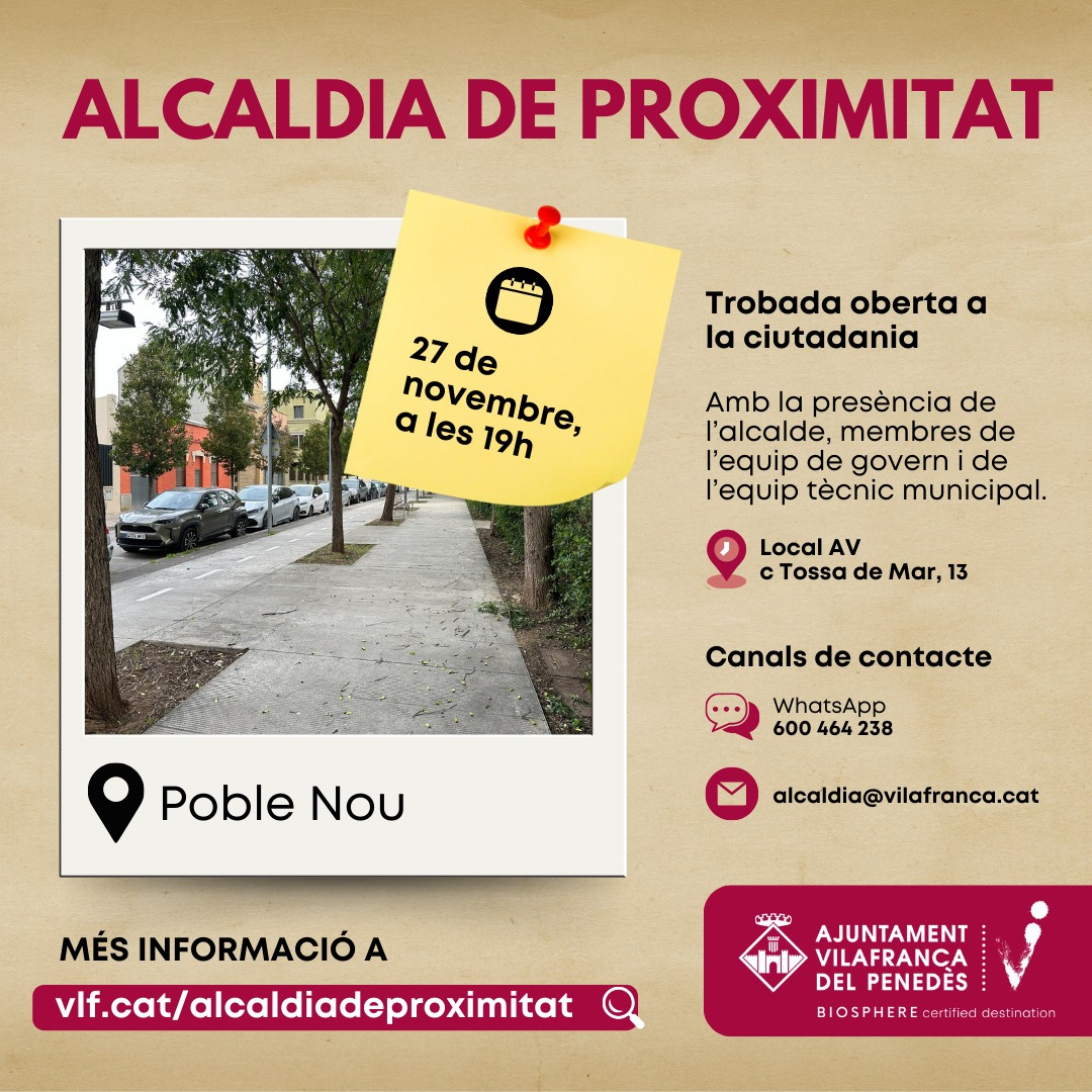 Alcaldia de proximitat Poble Nou